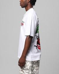 Loiter Cherry Pick Drop T-Shirt White
