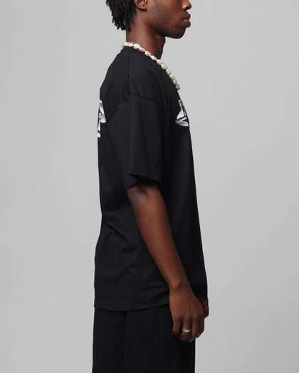 Loiter Chrome Logo T-Shirt Black