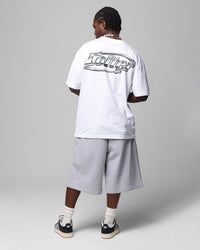 Loiter Chrome Logo T-Shirt White
