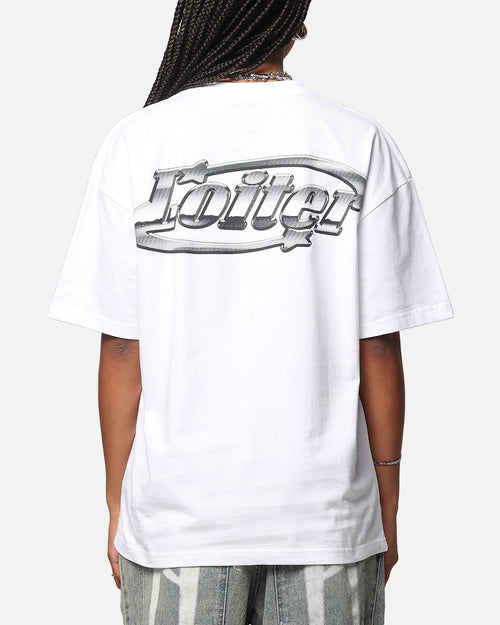 Loiter Chrome Logo T-Shirt White