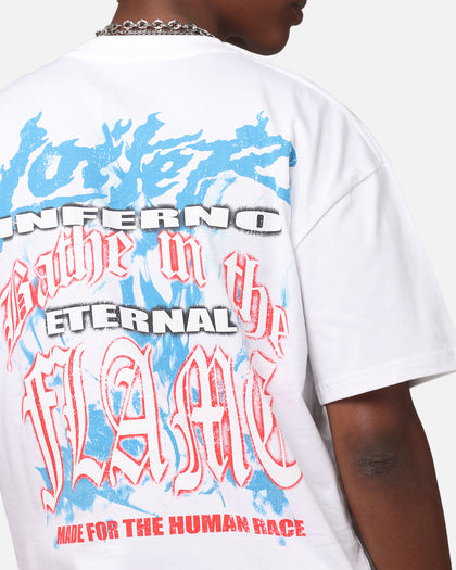 Loiter Inferno Drop T-Shirt White