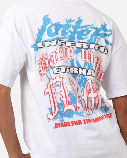 Loiter Inferno Drop T-Shirt White