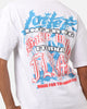 Loiter Inferno Drop T-Shirt White
