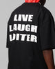 Loiter Live Laugh Love Drop T-Shirt Black