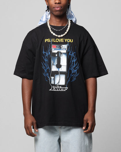 Loiter Phonebooth Vintage Drop T-Shirt Black