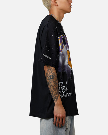 Mitchell & Ness Los Angeles Lakers Skyline T-Shirt Faded Black