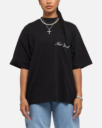 Majestic Athletic New York Yankees Script Boxy T-Shirt Black