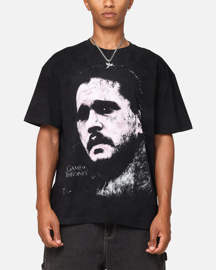 Goat Crew X Game Of Thrones Jon Snow Heavy T-Shirt Black