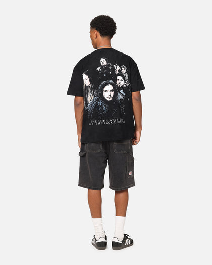 Goat Crew X Game Of Thrones Jon Snow Heavy T-Shirt Black