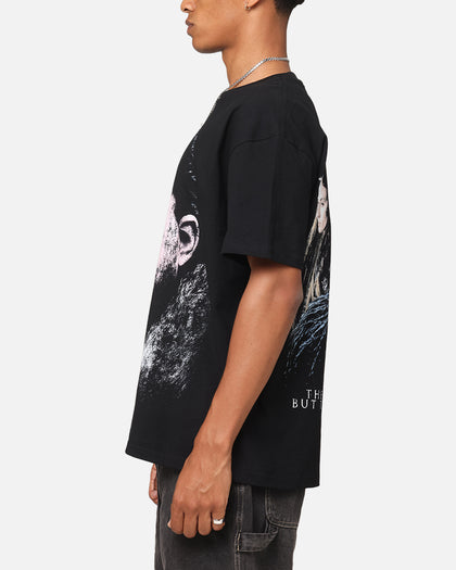 Goat Crew X Game Of Thrones Jon Snow Vintage T-Shirt Black Acidwash