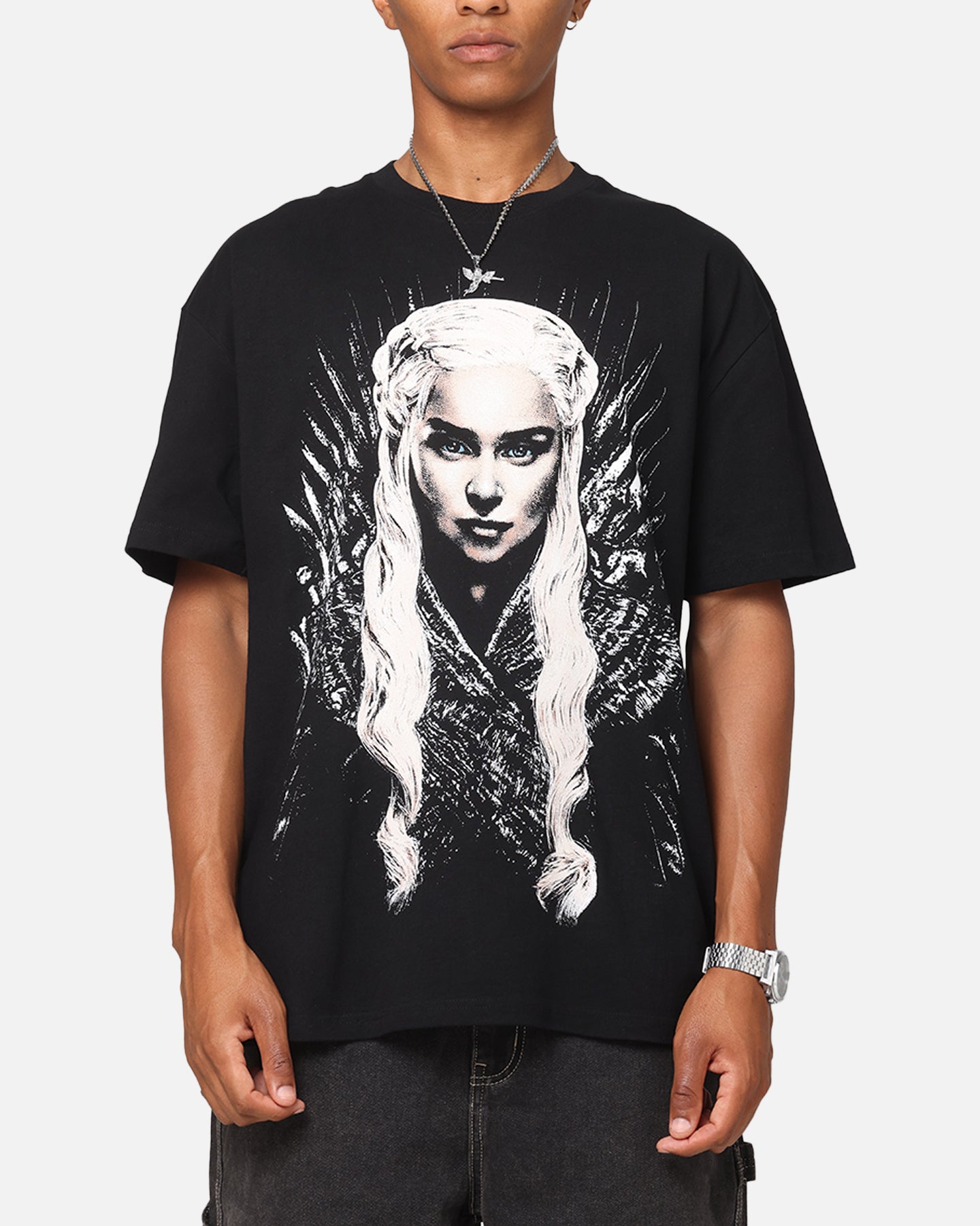 T-shirt Donna Style3 'Madre Dei Draghi' – Cotone Premium, Taglio Aderente, Stampa Vintage, Certificazione Öko-Tex 100