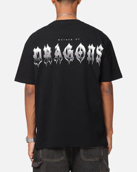 73Studio X Game Of Thrones Mother Of Dragons Vintage T-Shirt Black Acidwash