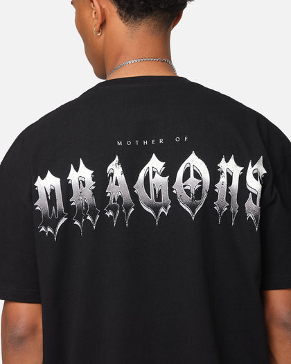 Goat Crew X Game Of Thrones Mother Of Dragons Vintage T-Shirt Black Acidwash
