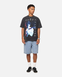 Goat Crew X Solo Leveling Solo Leveling Heavy T-Shirt Vintage Black