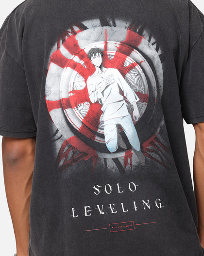 Goat Crew X Solo Leveling Solo Leveling Heavy T-Shirt Vintage Black