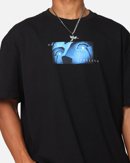 Goat Crew X Solo Leveling Statue Of God Heavy T-Shirt Black