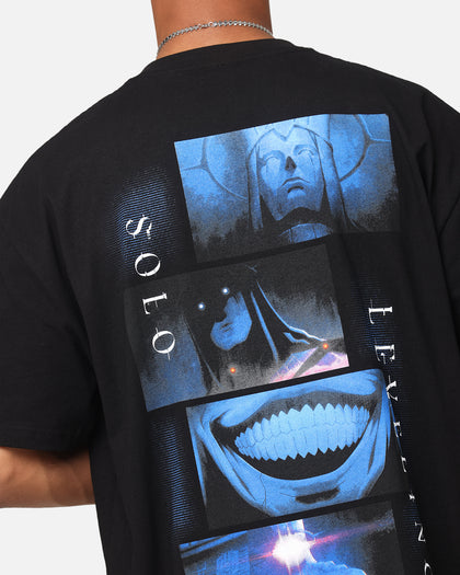 Goat Crew X Solo Leveling Statue Of God Heavy T-Shirt Black