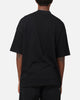 Carre Rosebud Mock Neck T-Shirt Black