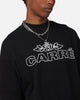 Carre Rosebud Mock Neck T-Shirt Black