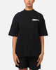 Carre Tag Mock Neck T-Shirt Black