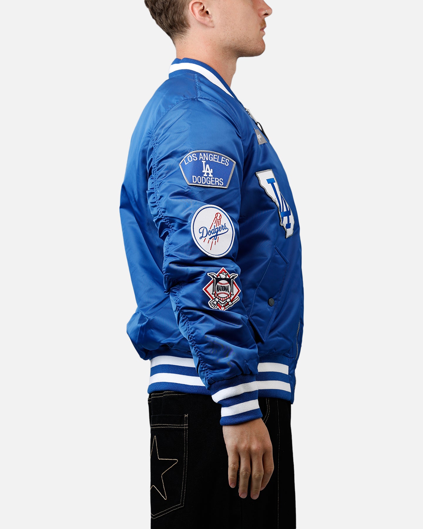 New Era X Alpha Series X MLB Los Angeles Dodgers MA-1 Bomber