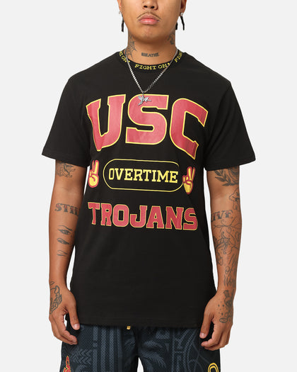 Overtime USC Trojans Fight On T-Shirt Black