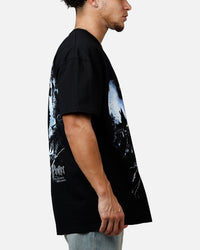 Goat Crew X Harry Potter Poster Vintage T-Shirt Black Acidwash