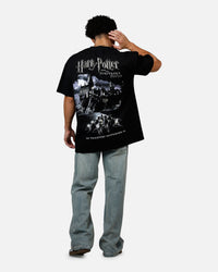 Goat Crew X Harry Potter Sorcerer's Stone Vintage T-Shirt Black Acidwas