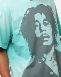 Bob Marley Bob Hem Vintage T-Shirt Washed Blue