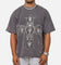 Guns N Roses Guns Cross T-Shirt Washed Black