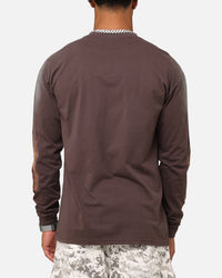 Pantera Pantera Vintage Long Sleeve T-Shirt Dark Brown