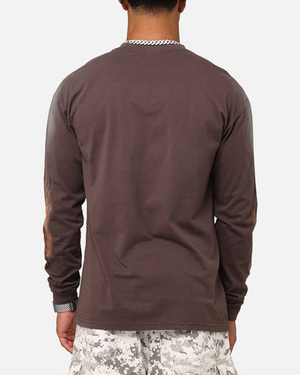 Pantera Pantera Vintage Long Sleeve T-Shirt Dark Brown