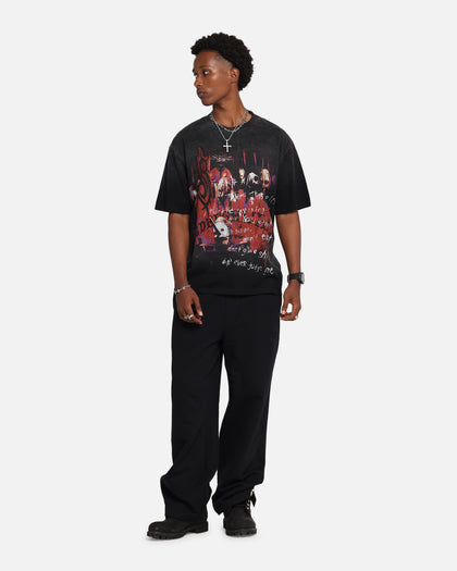 Slipknot Slipknot Blacked Out T-Shirt Washed Black
