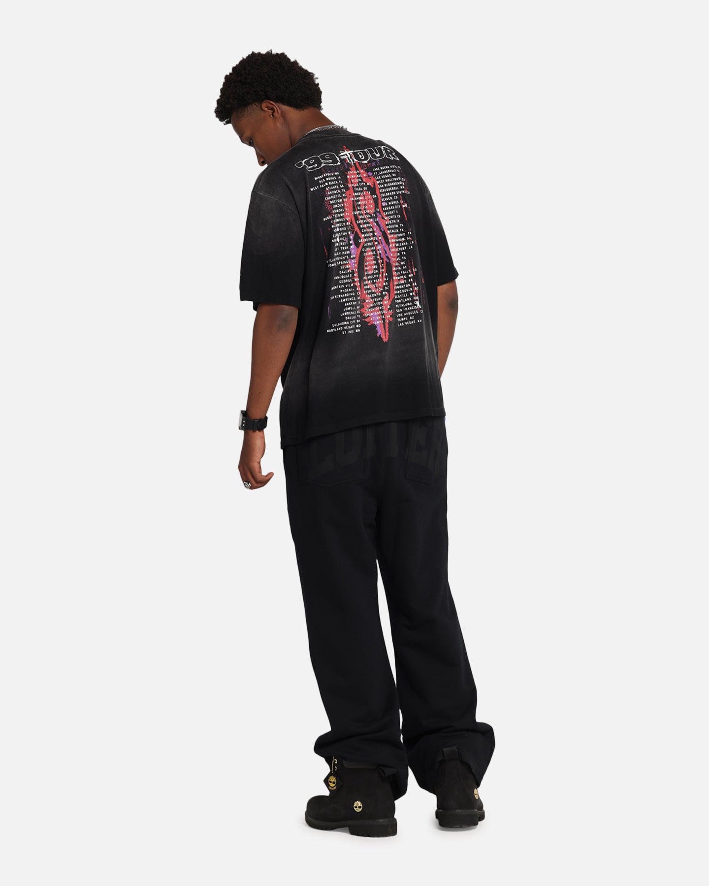 Slipknot Slipknot Blacked Out T-Shirt Washed Black | Culture Kings US