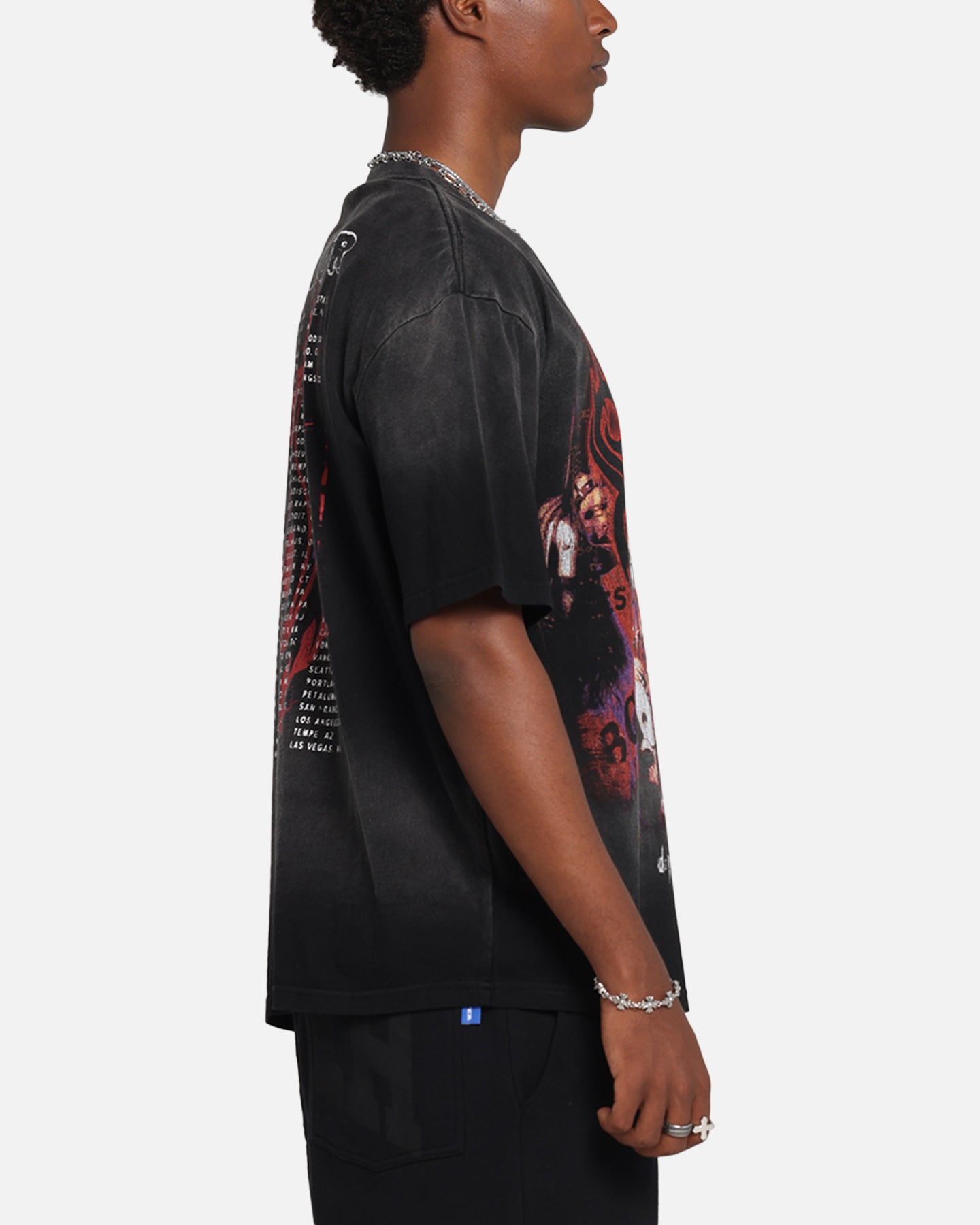 Slipknot Slipknot Blacked Out T-Shirt Washed Black | Culture Kings US