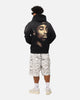 Tupac Super Fade Hoodie Washed Black