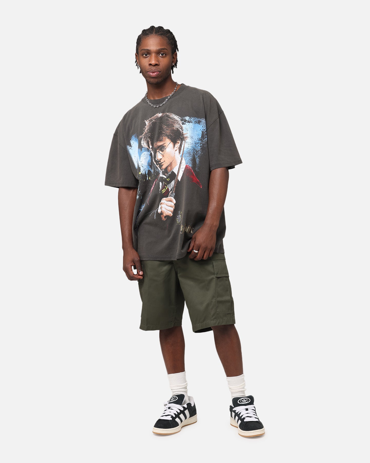 Goat Crew X Harry Potter Heavy T-Shirt Black Wash | Culture Kings US