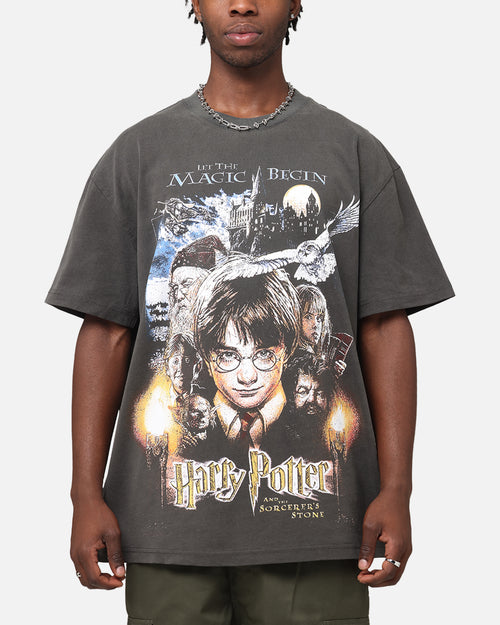 Goat Crew X Harry Potter Sorcerer's Stone Heavy T-Shirt Black Wash
