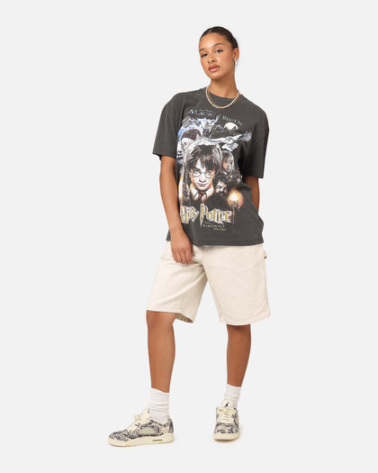 Goat Crew X Harry Potter Sorcerer's Stone Heavy T-Shirt Black Wash