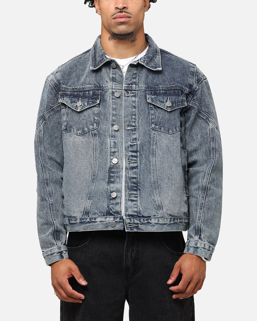 Saint Morta Armoury Denim Jacket Dirty Denim | Culture Kings US