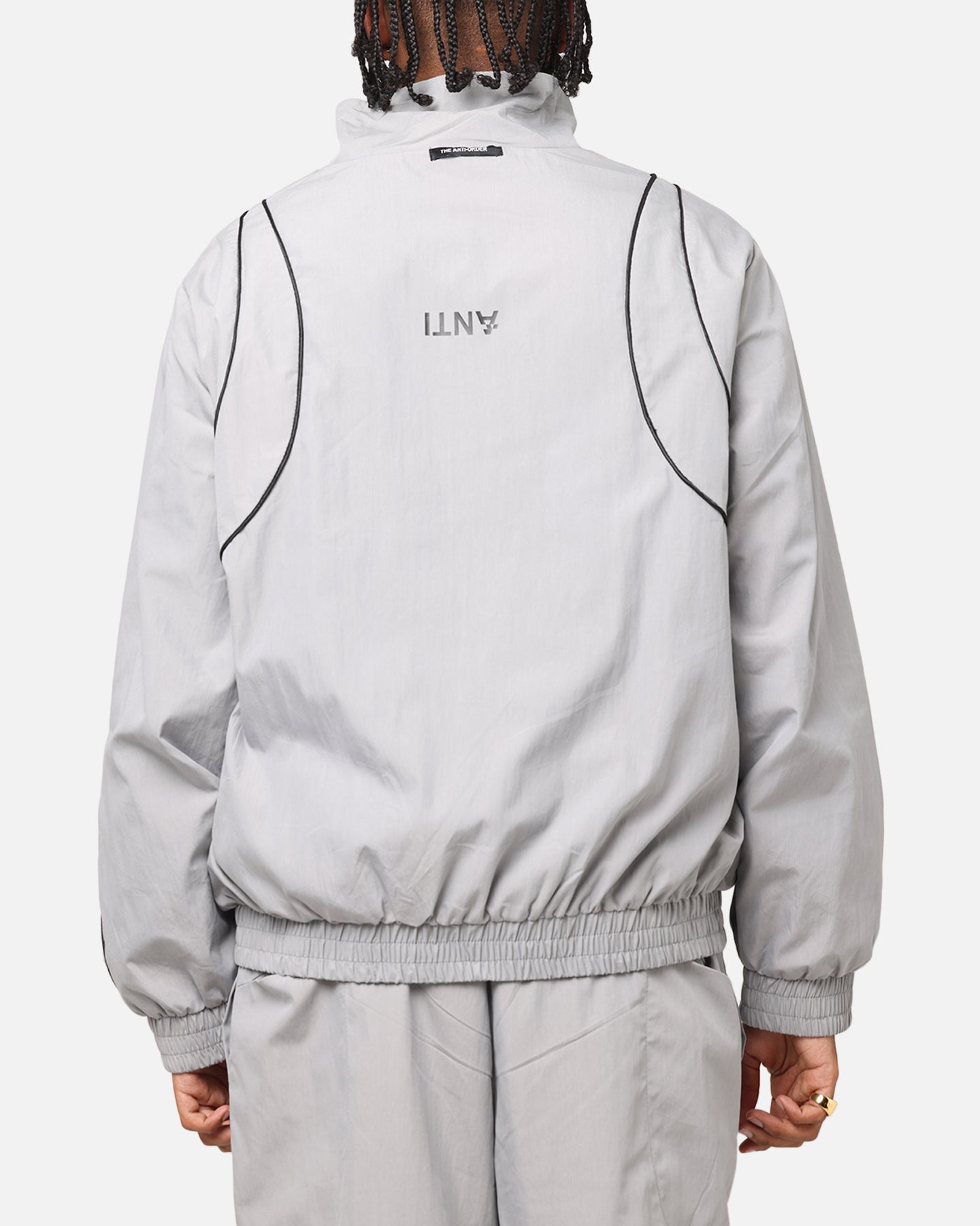 The Anti Order Stereo Nylon Track Jacket Grey | Culture Kings US