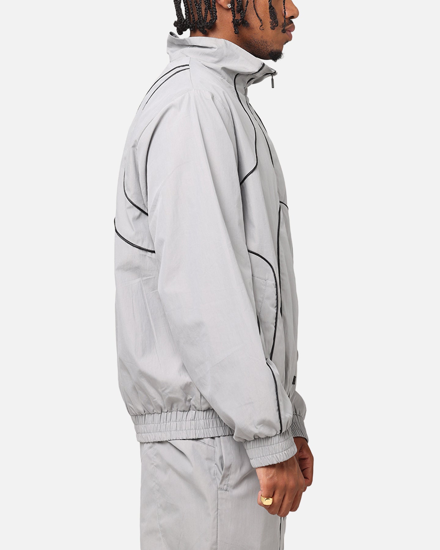 The Anti Order Stereo Nylon Track Jacket Grey | Culture Kings US