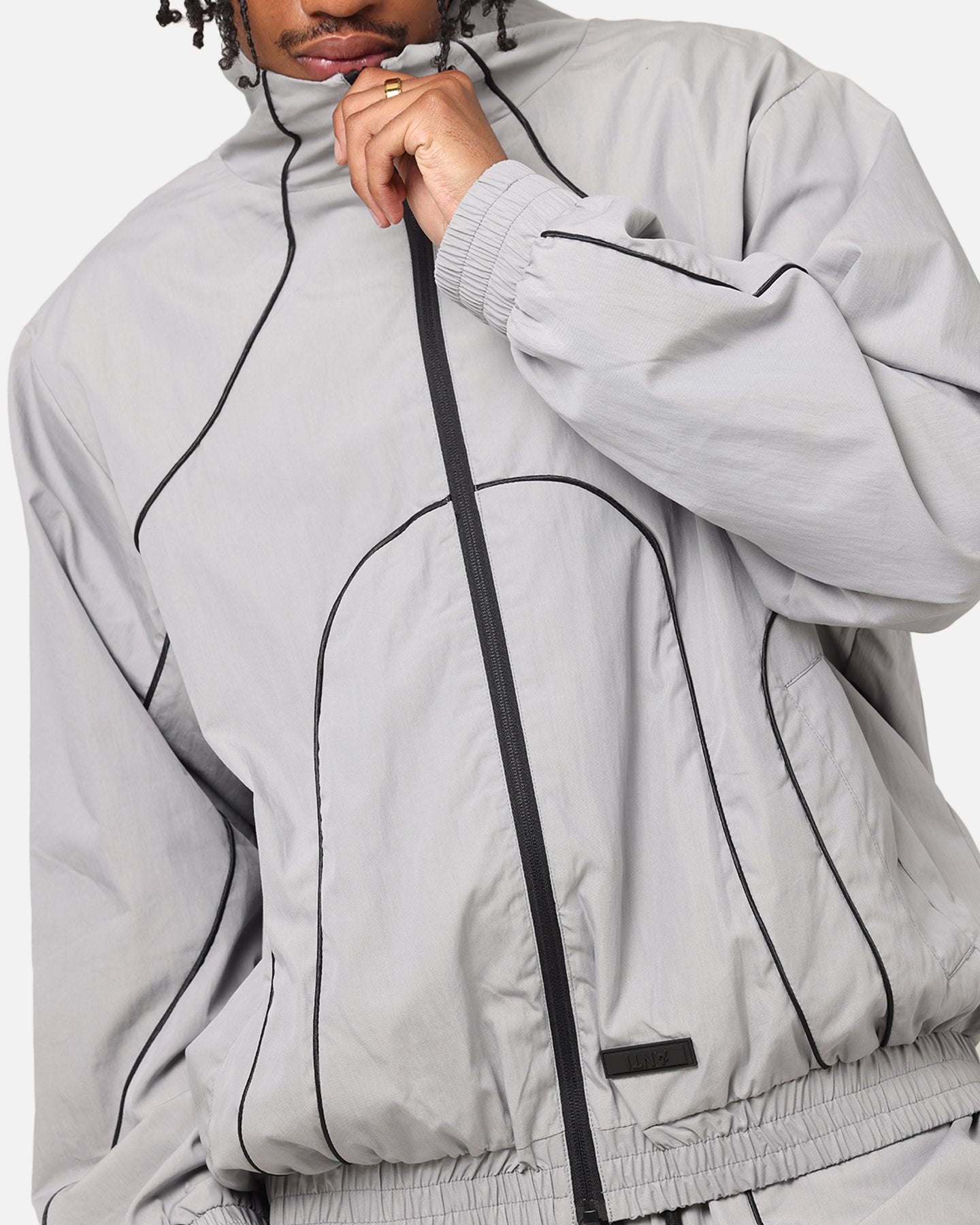 The Anti Order Stereo Nylon Track Jacket Grey | Culture Kings US