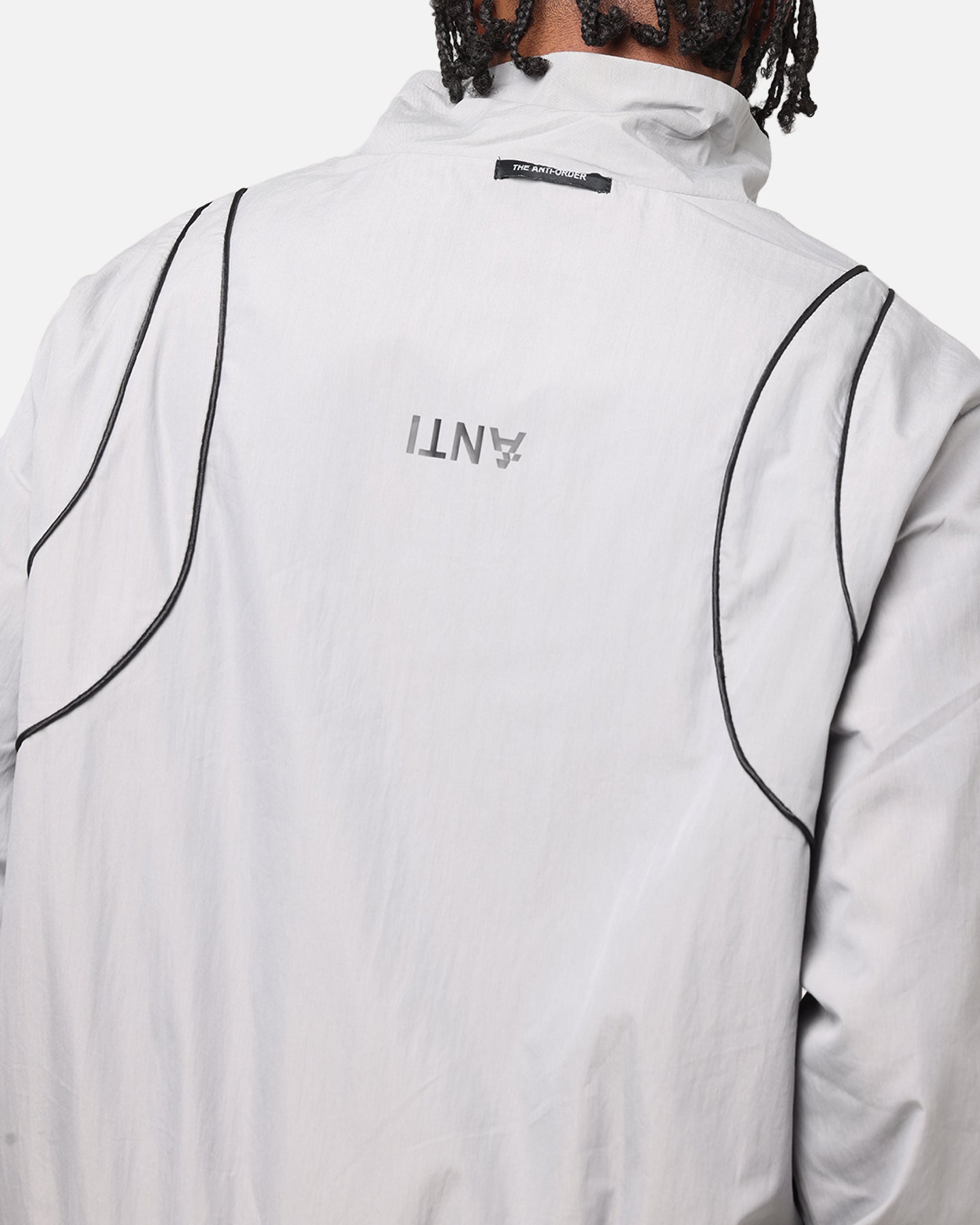 The Anti Order Stereo Nylon Track Jacket Grey | Culture Kings US