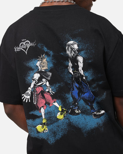 Goat Crew Disney Kingdom Hearts Gang Heavyweight T-Shirt Black