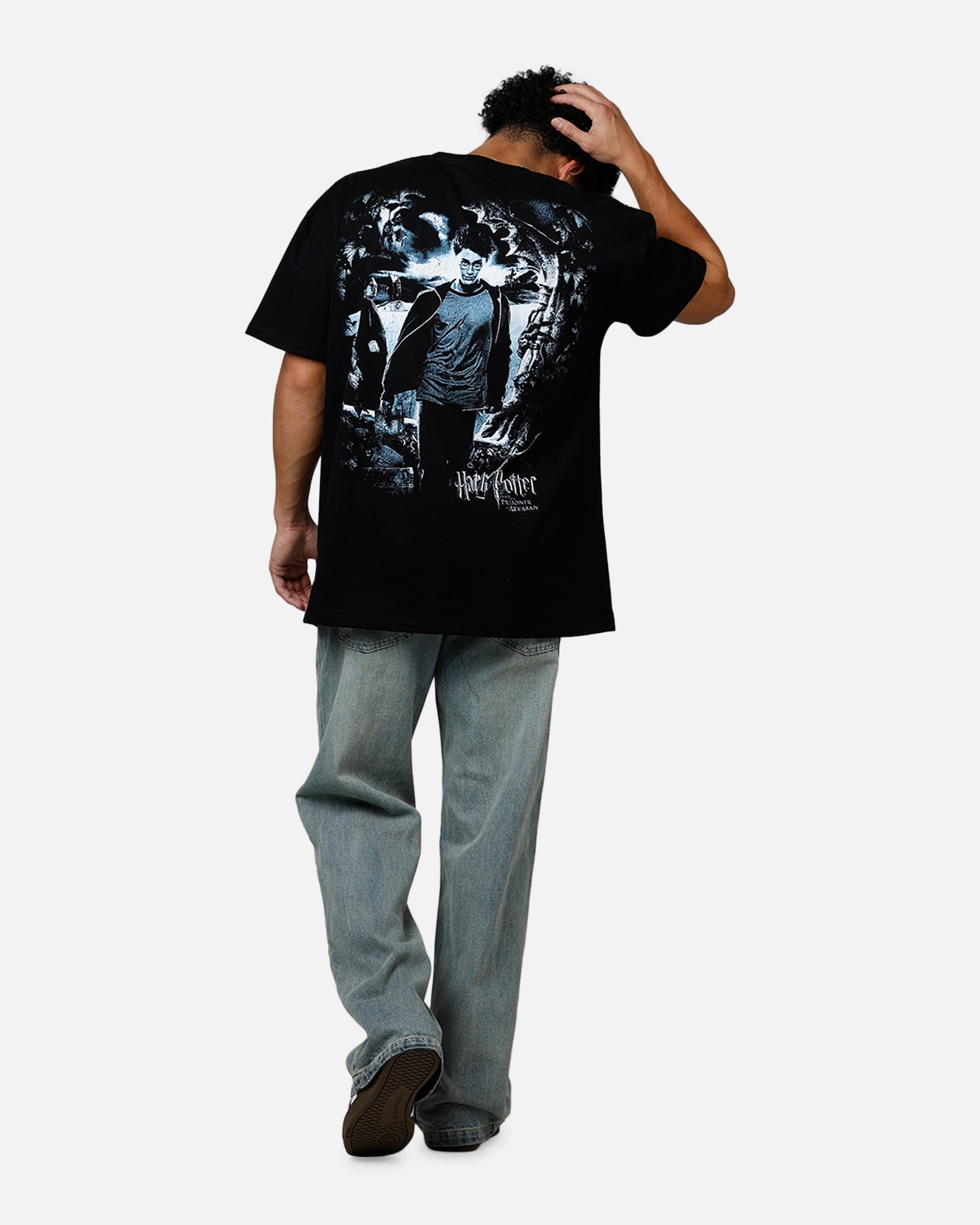 Maglietta Harry Potter Ufficiale – Acid Wash Deathly Hallows – 100% Cotone Pettinato 200 G/m² – Vestibilità Unisex – Taglie XS-XL