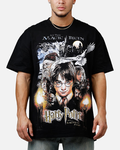Goat Crew X Harry Potter Sorcerer's Stone Heavyweight T-Shirt Black