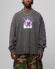 Loiter Angel Number Long Sleeve T-Shirt Charcoal