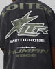 Loiter Motocross Vintage T-Shirt Vintage Black