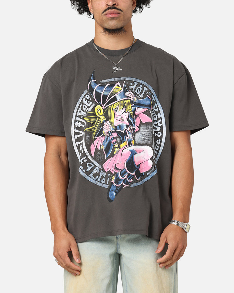 Goat Crew X Yu-Gi-Oh! Dark Magician Girl Card Heavy T-Shirt Black